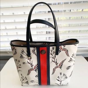 Tory Burch Kerrington Stipe Fern Tote